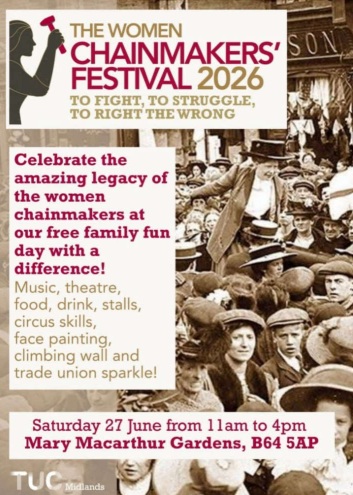 Mary Macarthur Gardens - Womens Chainmakers' Festival 2026
